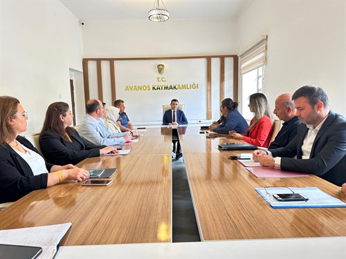 Daire Amirleri Toplantısı Gerçekleştirildi