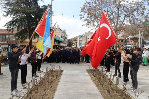 18 Mart Şehitleri Anma Günü ve Çanakkale Zaferi Yıl Dönümü Çelenk Sunma Töreni